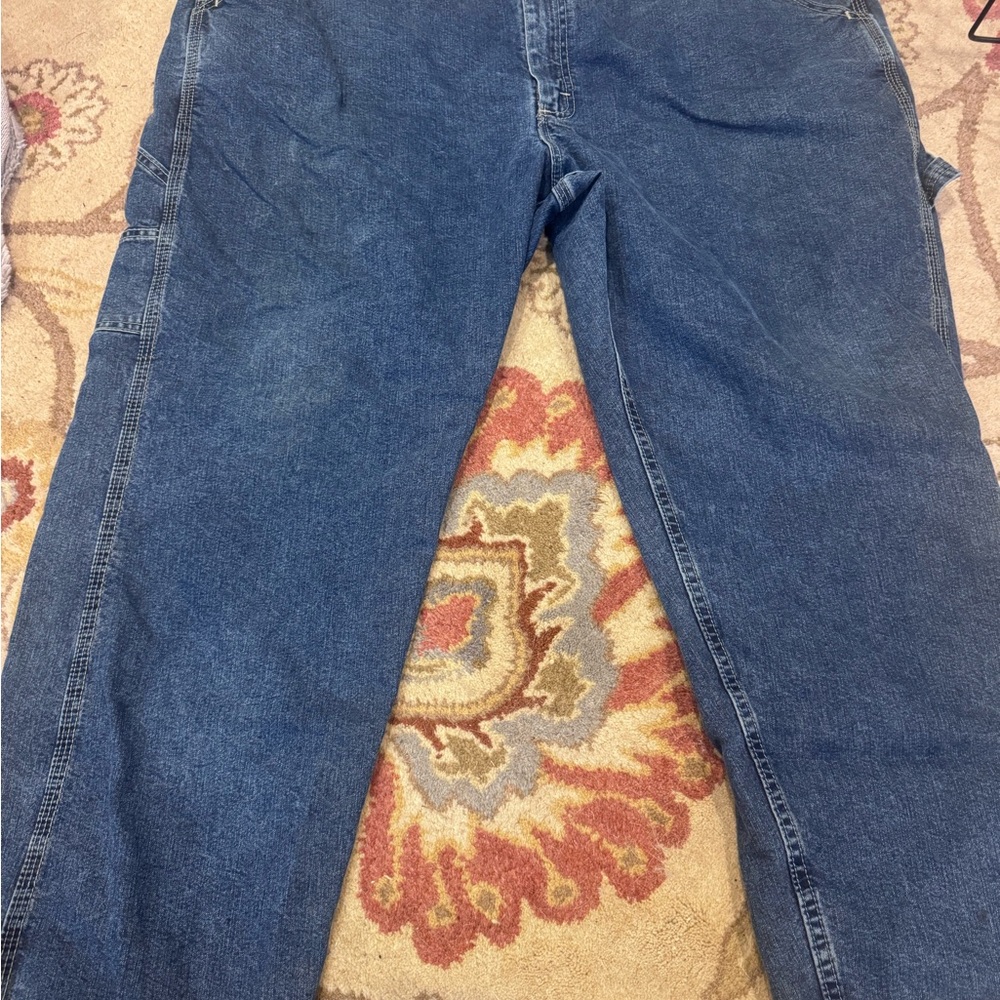 Wrangler Relaxed Fit Blue Denim Jeans